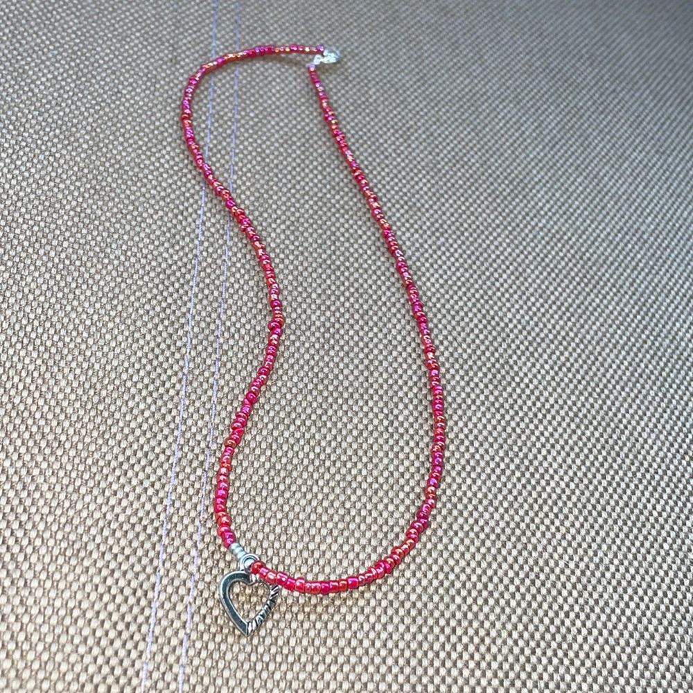 beaded necklace